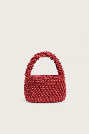 Cult Gaia Cora Mini Tote Punainen | XKBS59627