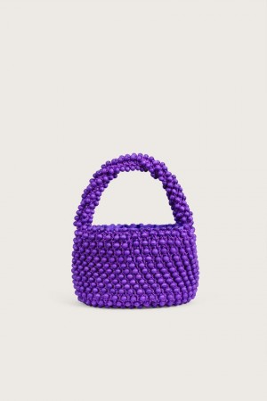 Cult Gaia Cora Mini Tote Violetit | CKWI59046