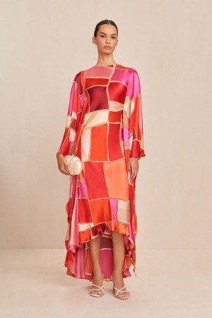 Cult Gaia Elika Gown Mekko Monivärinen | AXWC21958