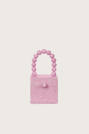 Cult Gaia Eos Top Handle Tote Pinkki | VPXW64712