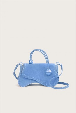 Cult Gaia Kazia Crossbody Laukku Sininen | PTFU85970