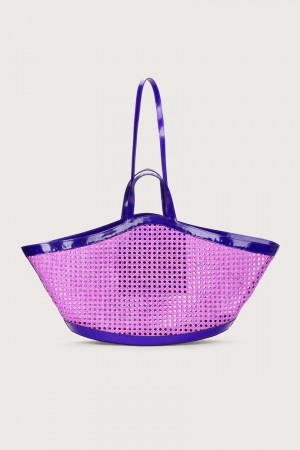 Cult Gaia Yara Tote Violetit | DLPE93864