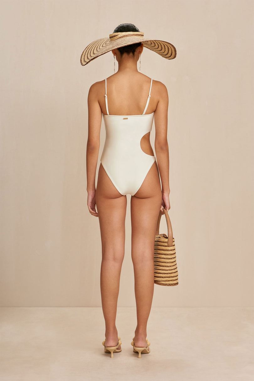 Cult Gaia Alta One Piece Body Valkoinen | GKHO09581