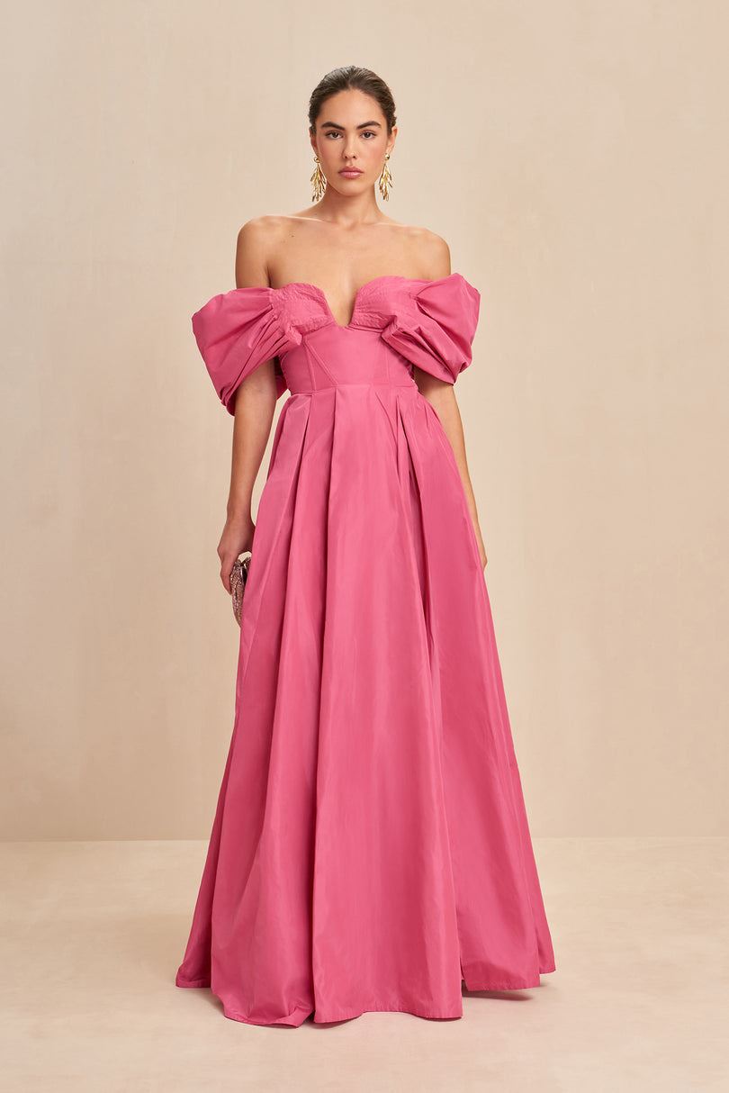 Cult Gaia Aviva Gown Mekko Pinkki | ZOWD06152