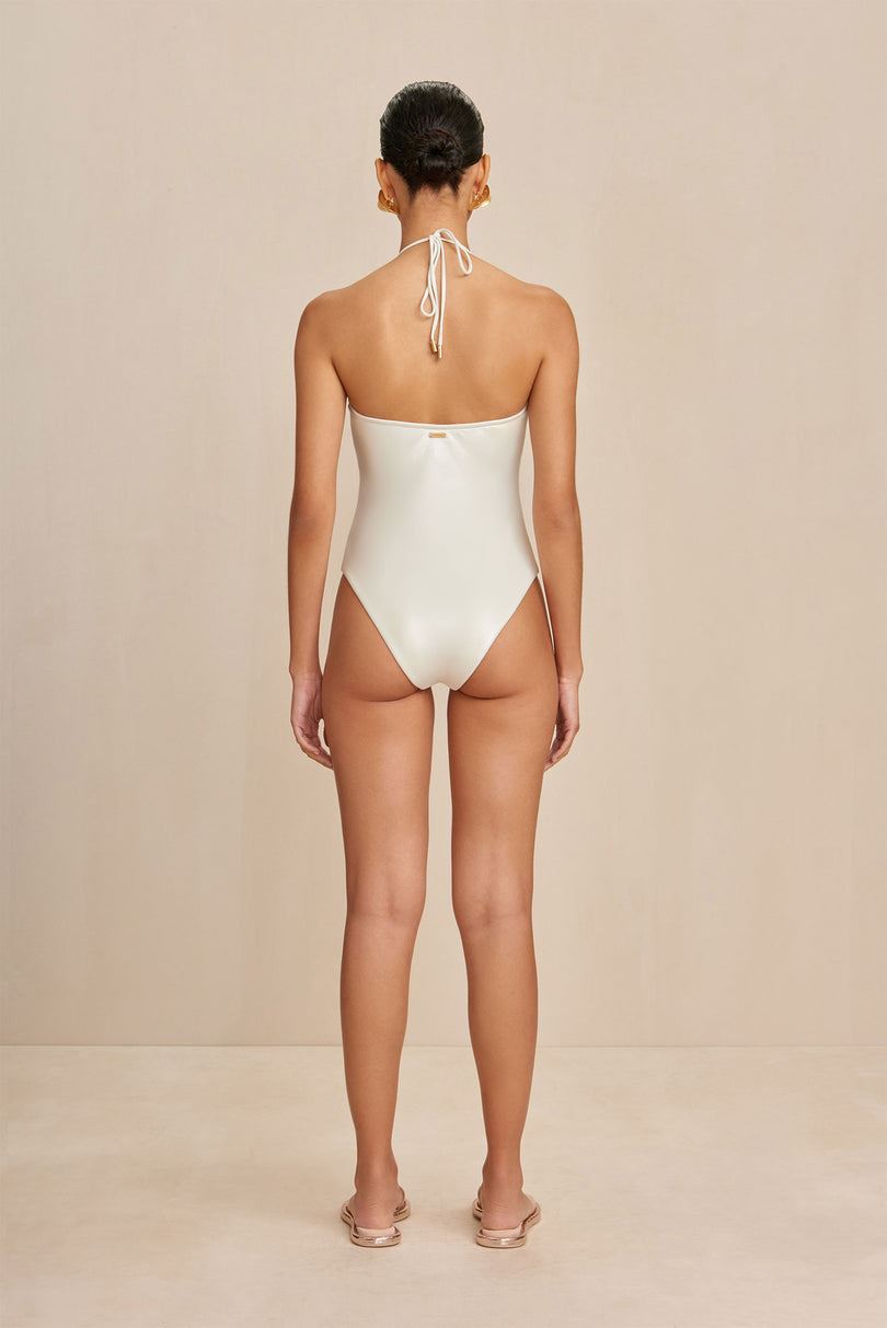 Cult Gaia Elorie One Piece Body Valkoinen | CDSW06782