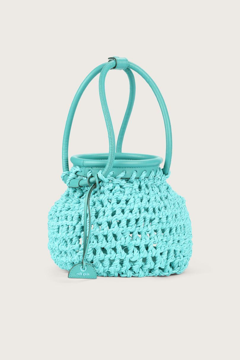 Cult Gaia Enya Tote Turkoosi | HTMD95462