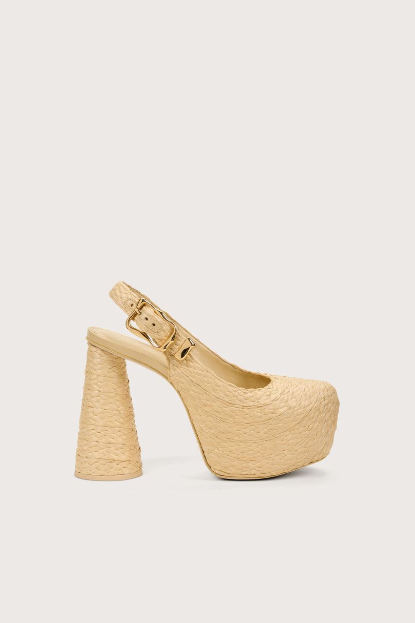 Cult Gaia Harmony Platform Sandaalit Beige | VUTG57629