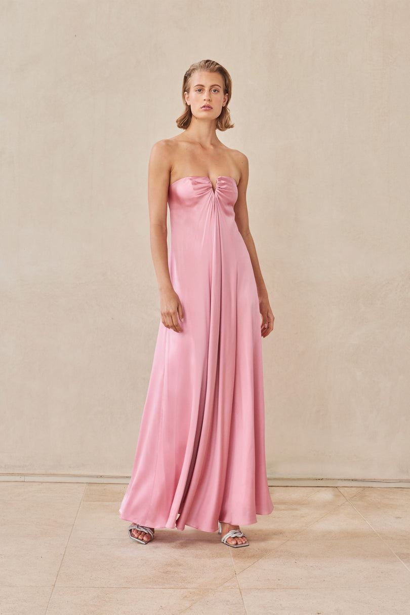 Cult Gaia Janelle Gown Mekko Pinkki | KAYB32159