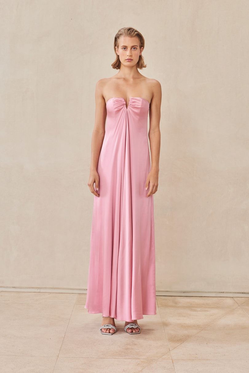 Cult Gaia Janelle Gown Mekko Pinkki | KAYB32159