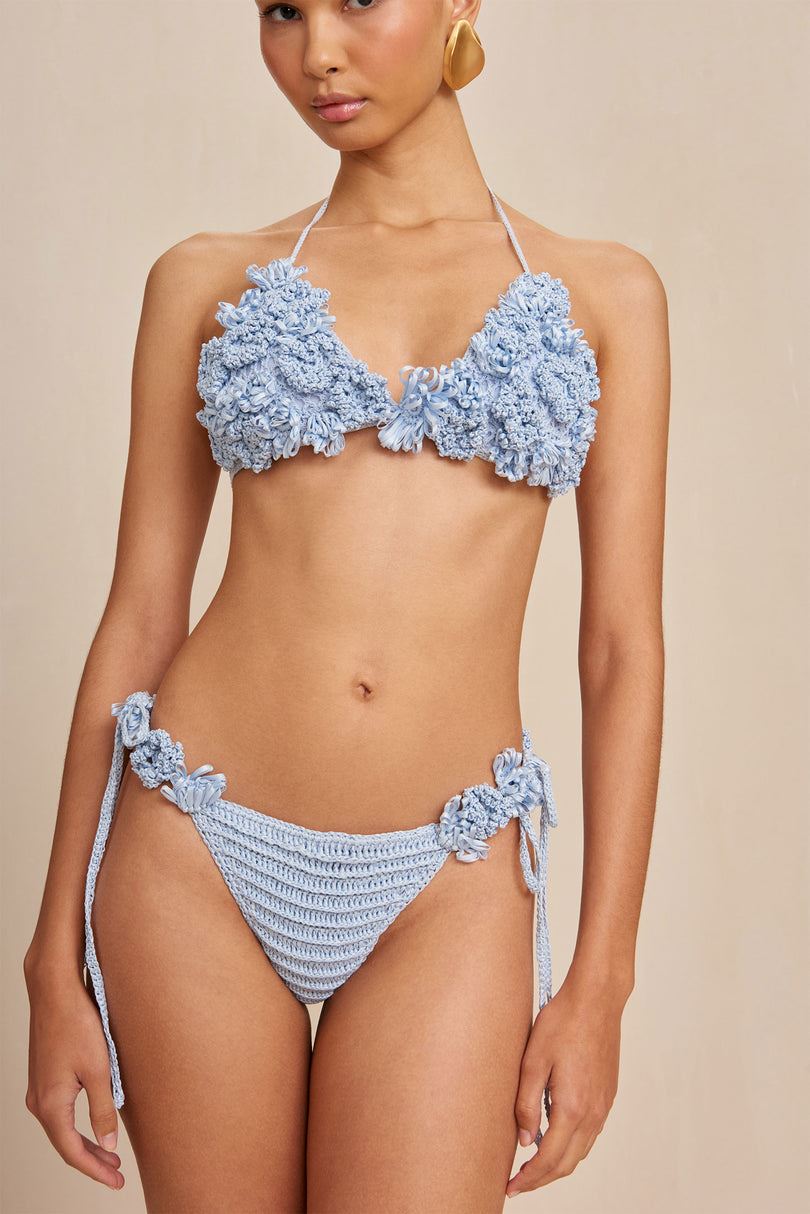 Cult Gaia Pola Crochet Bikinihousut Sininen | IHAT59371