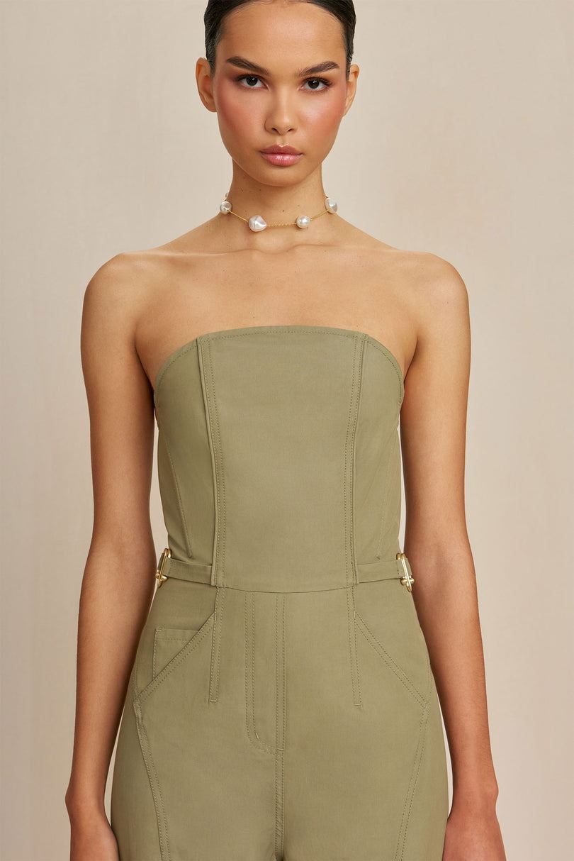 Cult Gaia Virginia Jumpsuit Vihreä | XLMB42683