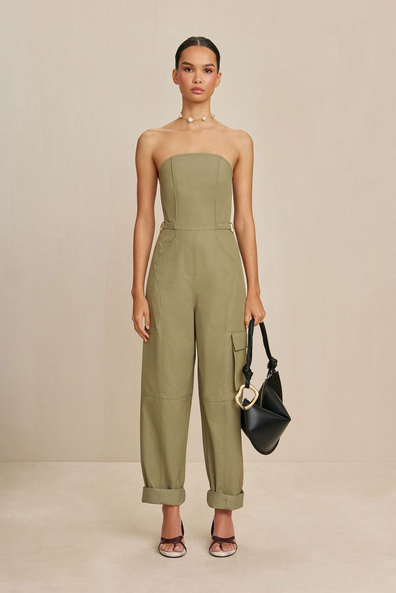 Cult Gaia Virginia Jumpsuit Vihreä | XLMB42683