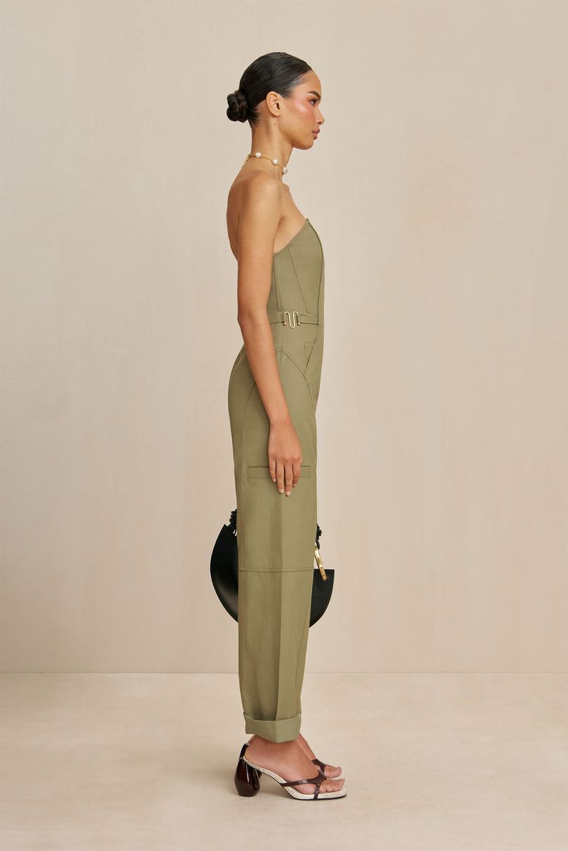 Cult Gaia Virginia Jumpsuit Vihreä | XLMB42683