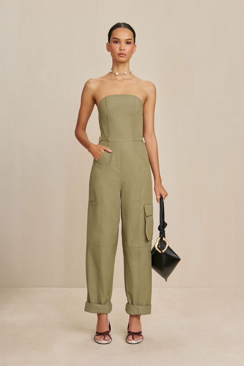 Cult Gaia Virginia Jumpsuit Vihreä | XLMB42683