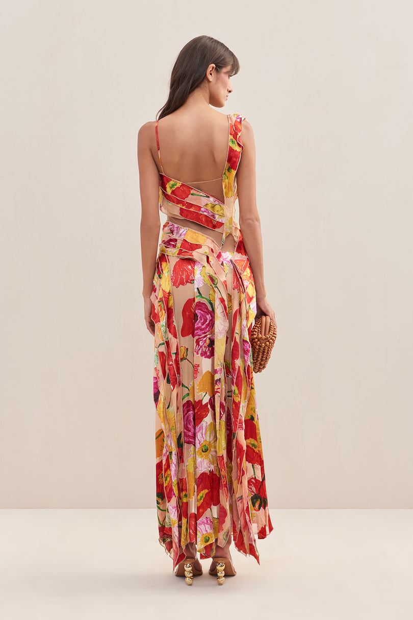 Cult Gaia Whitney Gown Mekko Monivärinen | TZRH28351